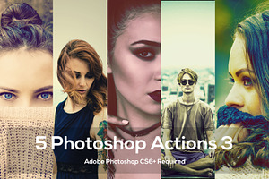 5 Photoshop Actions 3