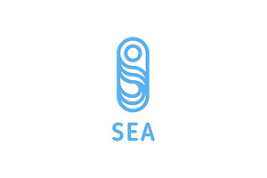 Sea S Letter Logo