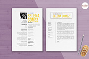 Create 1 page resume template, a Resume Template by Emaholic Template (Thumbnail 2 of 4)
