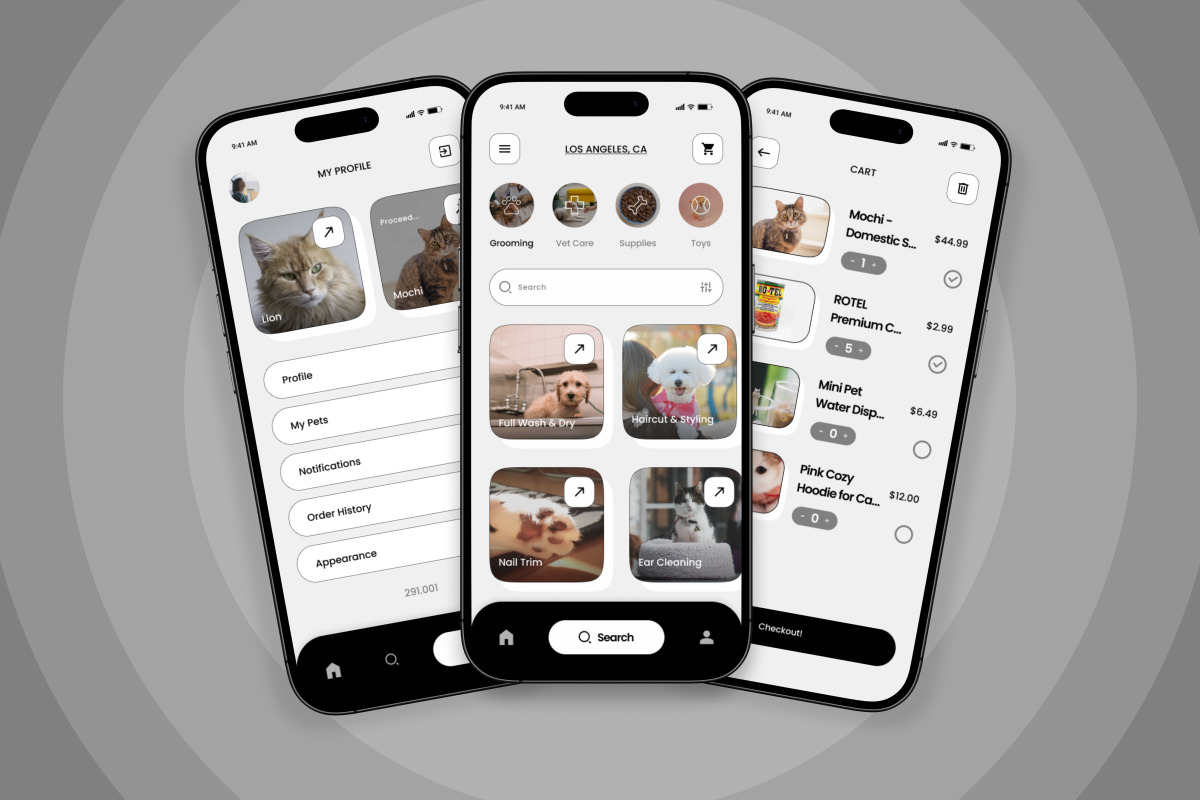 Petease – Pet Store & Grooming App, an App Template by twinstd (Photo 4 of 5)