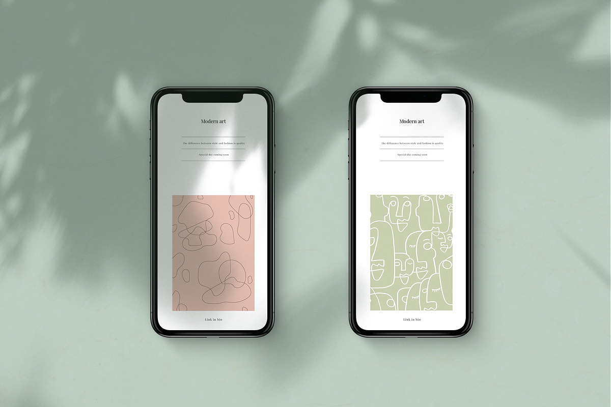 iPhone Mockups - scene creator, a Product Mockup by Digital Breath templates (Photo 3 of 6)