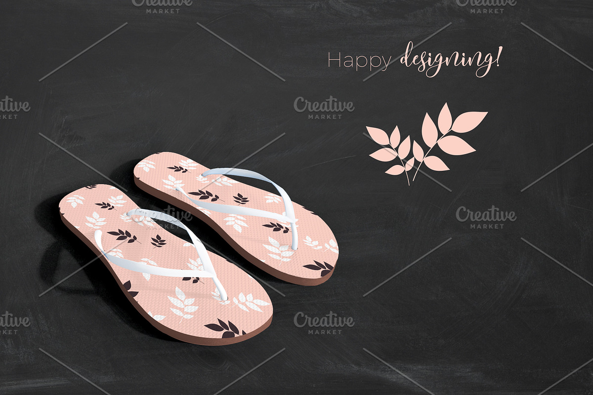 Blush Foliage, elegant patterns, a Pattern Graphic by NKTN graphics (Photo 10 of 10)