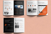 New Black And White Company Profile, a Brochure Template by MightyDesign (Thumbnail 3 of 6)