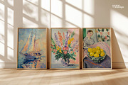 Gallery Wall Frame Mockup x3 - PSD, a Household Mockup by momomockps (Thumbnail 5 of 7)