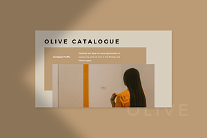 Olive Creative GoogleSlides Template