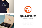 Quantum - Logo Template, a Branding & Logo Template by survivor (Thumbnail 1 of 2)