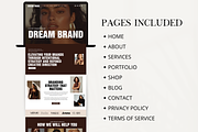 Luxury Wix Studio Website Template, a Wix Template by AdvertFox (Thumbnail 4 of 10)