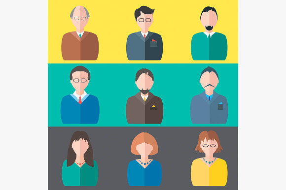 Set Business People