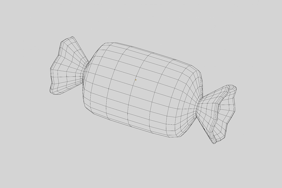 wrapped candy, an Object 3D Model by fahad121 (Photo 5 of 7)
