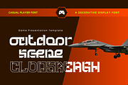 Casual Player - Space Font, a Serif Font by 177Studio (Thumbnail 4 of 8)