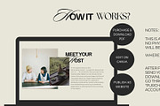 Airbnb Website Canva Template, a Landing Page Template by Ivyandpalette (Thumbnail 6 of 8)