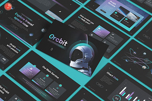 Space & Astronomy PowerPoint, a Presentation Template by Pixslides