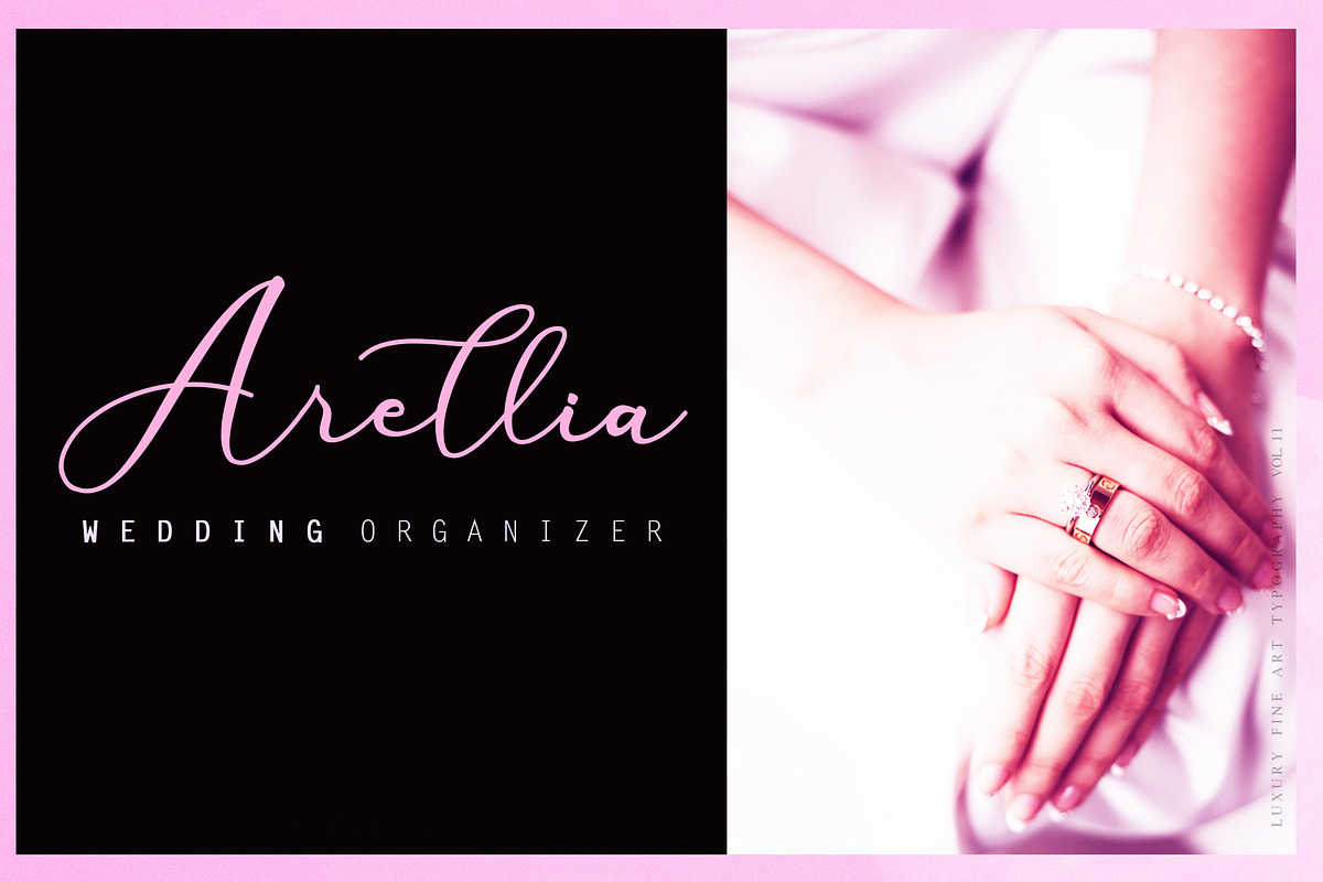Anything Script || 8 Fonts, a Script Font by Aldedesign (Photo 10 of 17)
