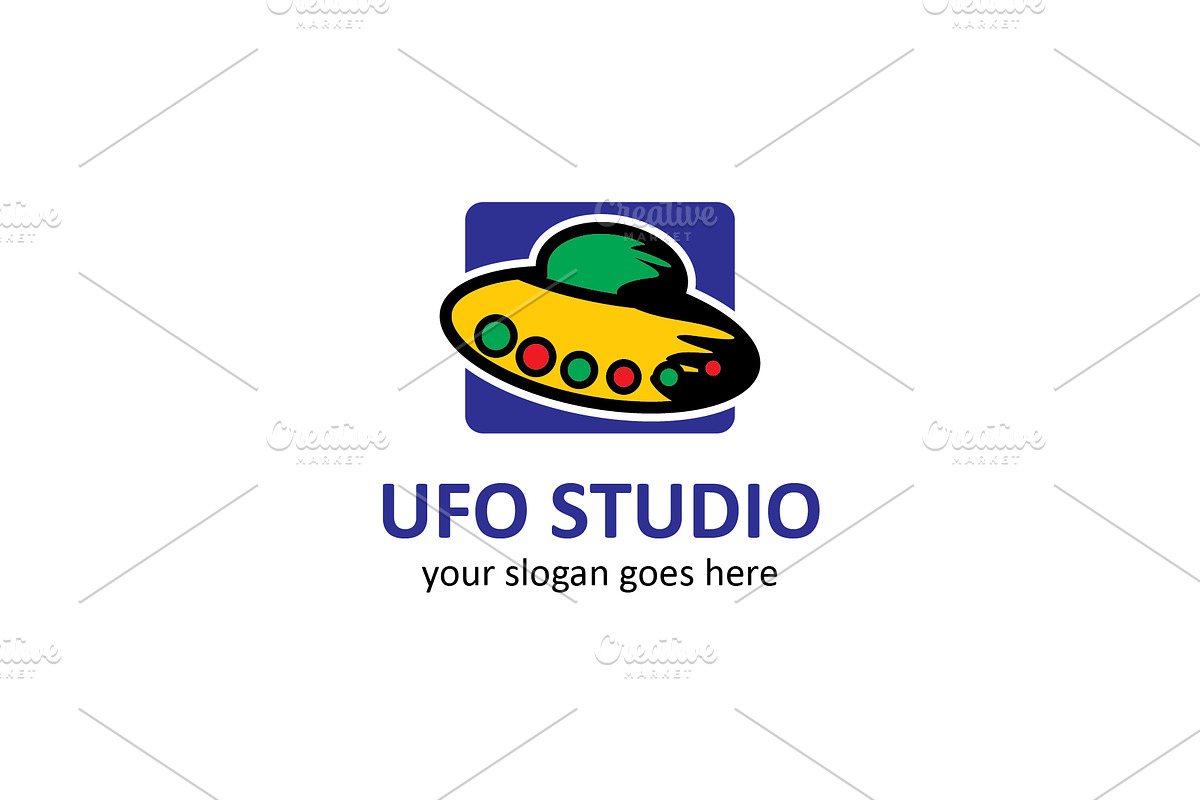 Ufo Studio Logo Template, a Branding & Logo Template by mesuka (Photo 2 of 2)