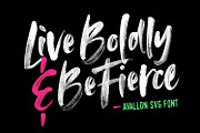Avallon OpenType-SVG Font, a Font by Sam Parrett (Thumbnail 2 of 8)