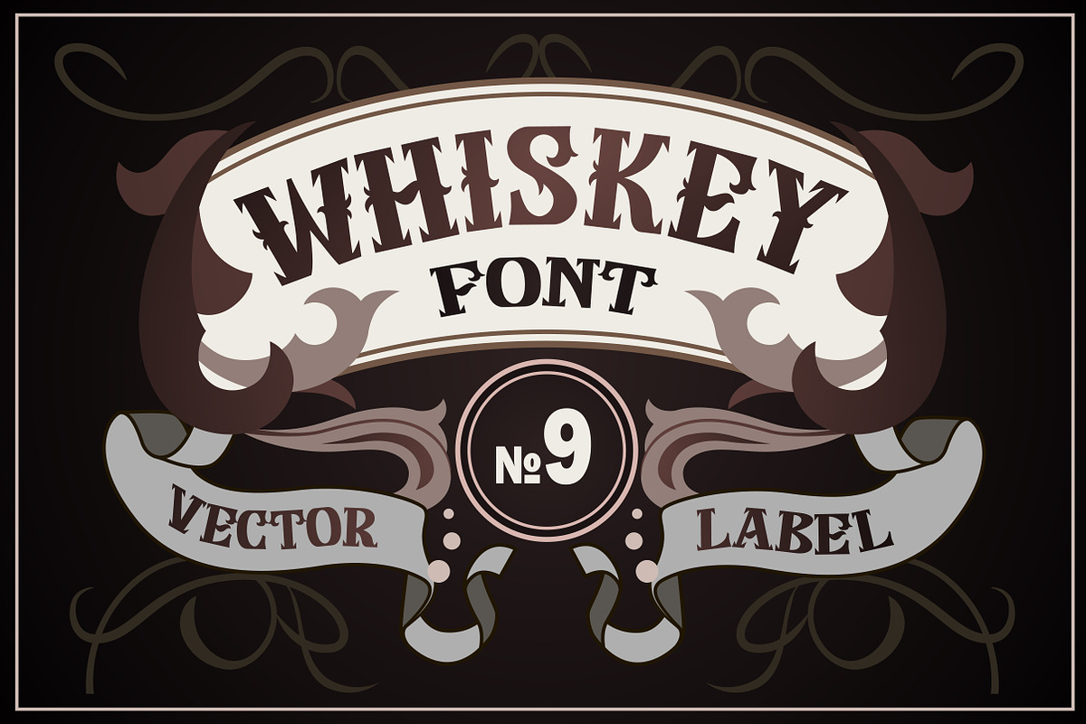 Whiskey font