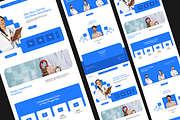 Figma Telemedicine Landing Page, a Templates & Theme by Musara (Thumbnail 3 of 5)