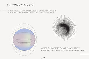 SPIRITUAL Sensory Art & Diagrams