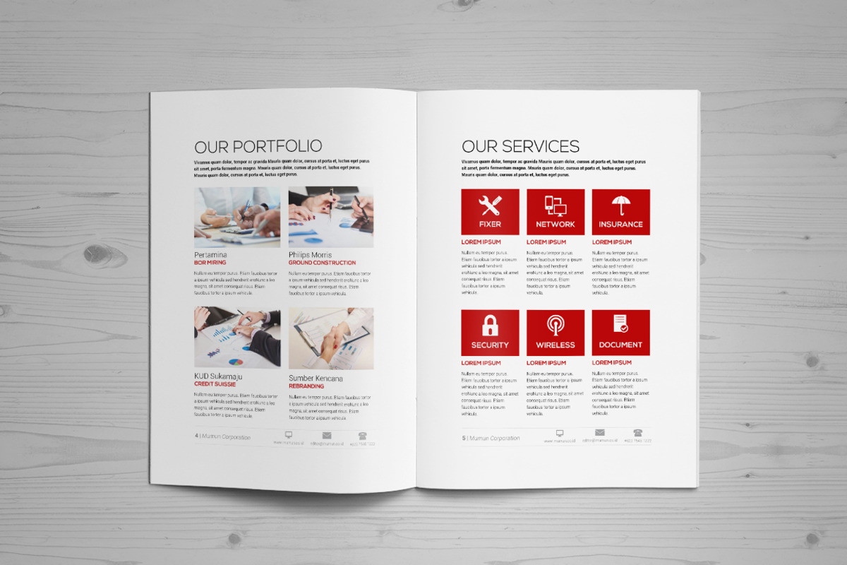 Basic Proposal Template, a Stationery Template by binangkit (Photo 4 of 8)