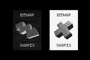 144 Dithering Bitmap Vector Shapes, an Object Graphic by pixelbuddha.net (Thumbnail 15 of 17)