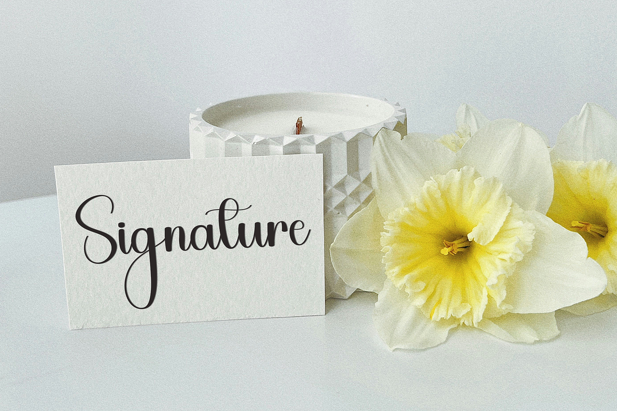 Thinker, a Handwritten Font by FreshTypeINK (Photo 3 of 8)