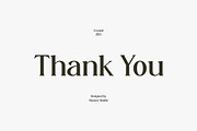 Herkey Display Serif Font, a Serif Font by Burhan Afif (Thumbnail 10 of 10)