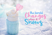 Special Winter 5 Font + Bonus, a Script Font by khurasan (Thumbnail 7 of 10)