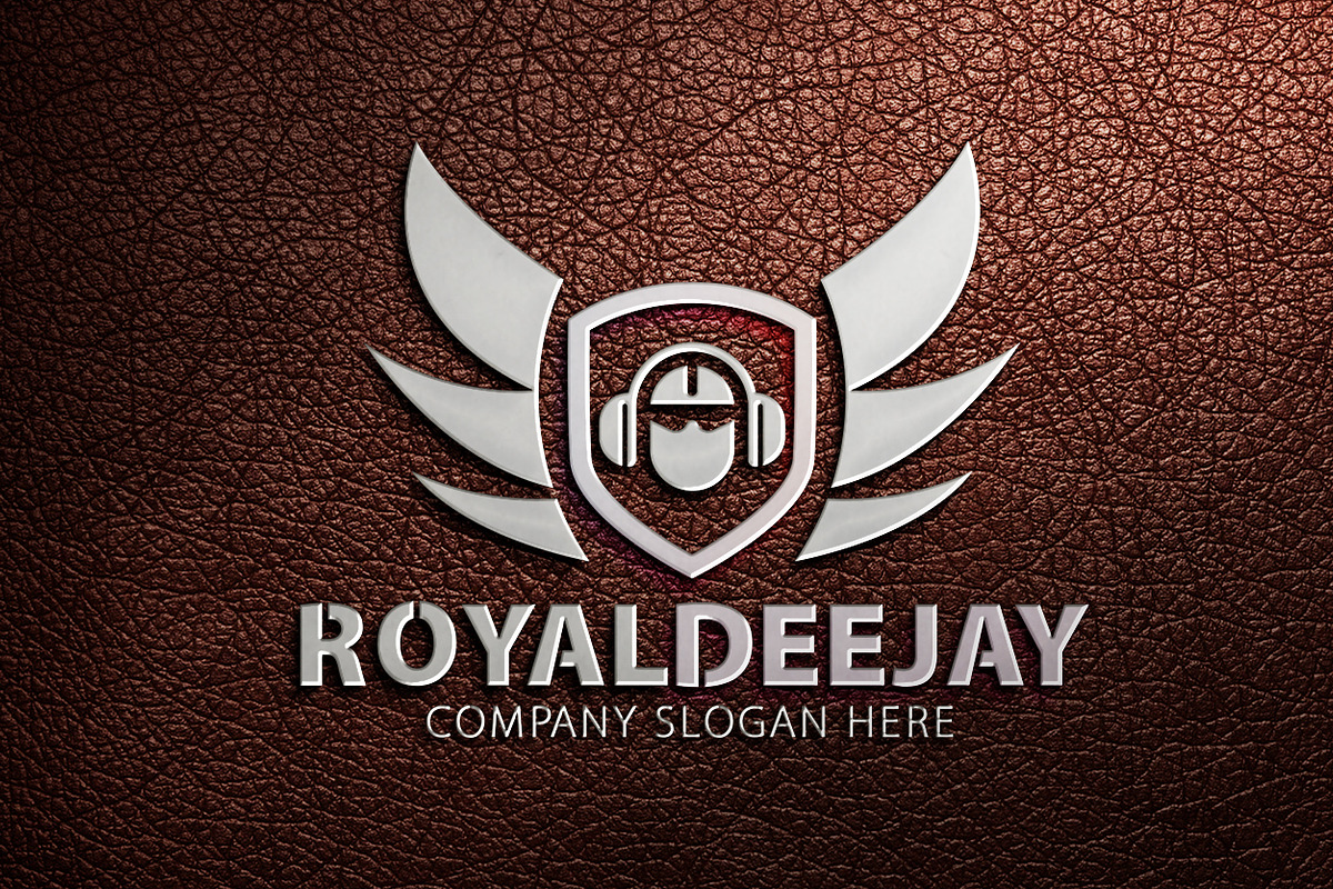 Royal Dj Logo, a Branding \u0026 Logo Template by Creative Dezing, image size:1200x800