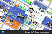 Research Defense Keynote Templates, a Presentation Template by Fit-tee (Thumbnail 1 of 2)