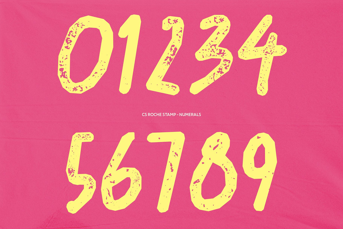 CS Roche Stamp, a Handwritten Font by Craft Supply Co. (Photo 6 of 8)