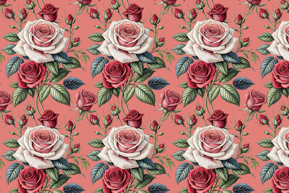 English Roses, a Pattern Graphic by Designs by Helen Trupak (Photo 10 of 13)