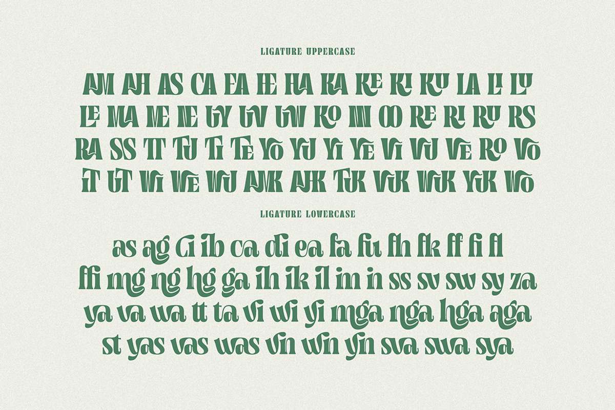 Yukimari, a Serif Font by Cruzine (Photo 9 of 10)
