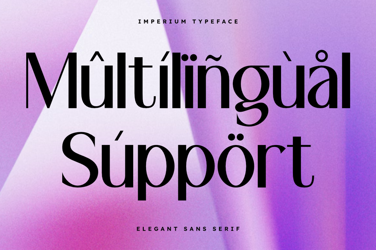 Imperium | Elegant Luxury Sans, a Sans Serif Font by Masyafi Studio (Photo 7 of 8)