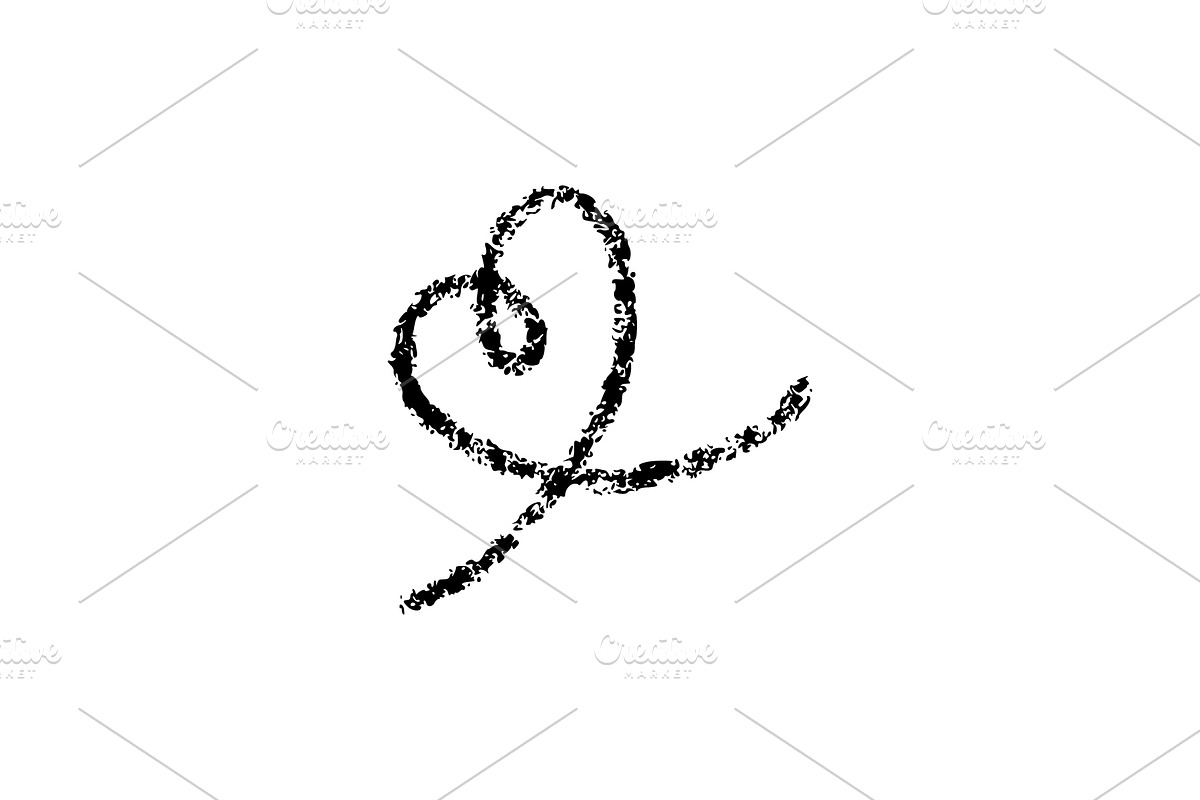 Crayon Doodle Hearts, an Object Graphic by Elena Pimukova (Photo 25 of 36)