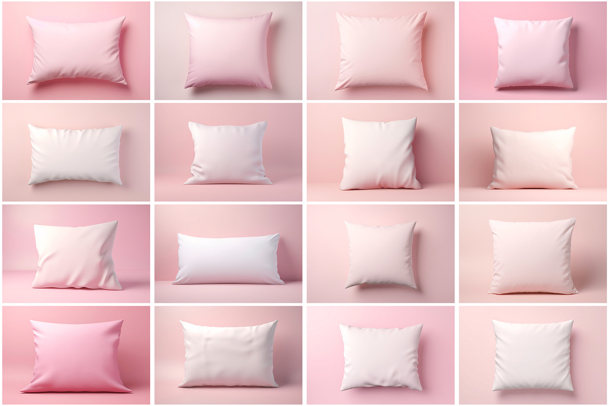3D Pillow Mockup Picture Bundle, a Product Mockup by Forhadx5 (Photo 6 of 6)
