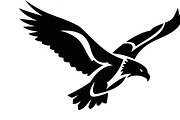 Powerful eagle flying wall art desig, an Illustration by Amazin_art (Thumbnail 23 of 31)