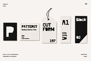 Patterst – PaperCut Display Font, a Symbol Font by Jadatype.id (Thumbnail 6 of 8)