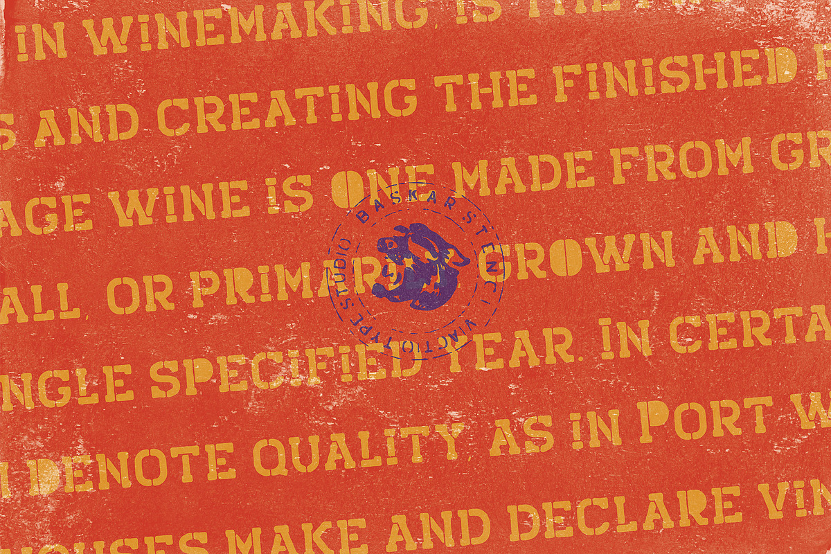 VT BASKAR - Vintage Font preview 3