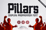 Pillars Display Font, a Font by RMPL.std (Thumbnail 1 of 4)