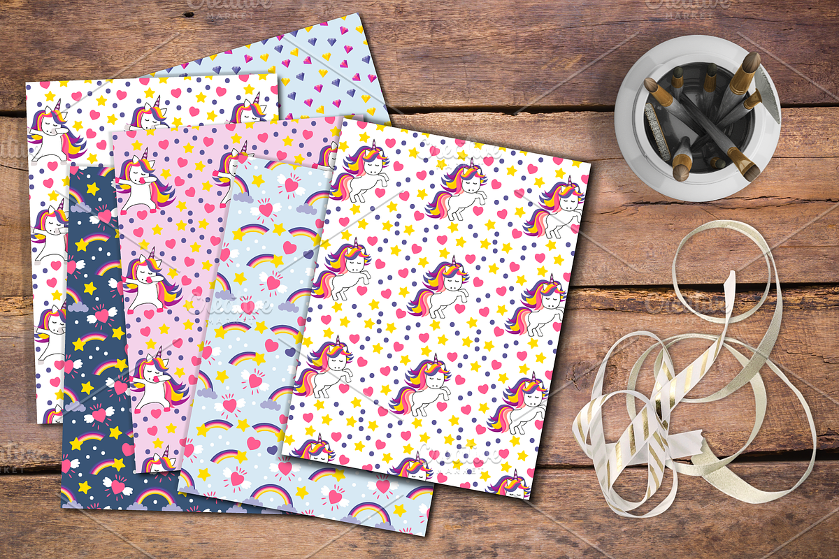 Unicorn Disco Collection - Clip Art, a Graphic by Miri Campbell (Photo 8 of 8)