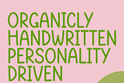 Resepee Font, a Handwritten Font by noonsun (Thumbnail 3 of 6)