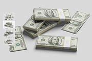 Money Cash Mockup, a Merchandise Mockup by mahhyud (Thumbnail 1 of 5)