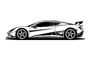 Supercar Vector Collection, an Illustration by Amazin_art (Thumbnail 5 of 9)