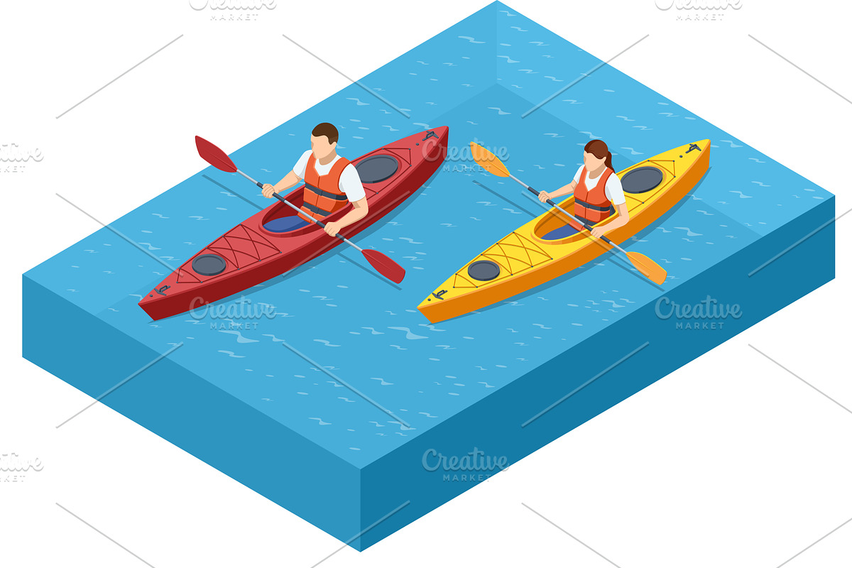 An Isometric illustration featuring, a Sport Illustration by Golden Sikorka