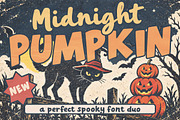 Midnight Pumpkin - Font Duo, a Sans Serif Font by Rillatype (Thumbnail 1 of 10)