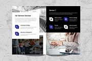 Company Profile Brochure Template, a Brochure Template by White Graphic (Thumbnail 6 of 11)