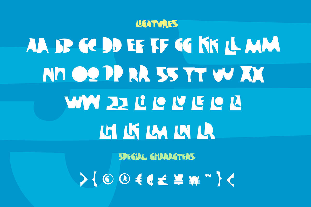 Jazz Malino Playful Font, a Sans Serif Font by AaType. (Photo 5 of 8)