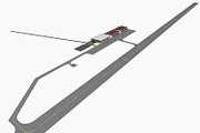 Modern Regional Airport, an Architecture 3D Model by 3DNUTS (Thumbnail 2 of 14)