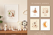 Bohemian nursery collection, an Object Illustration by JulzaArt (Thumbnail 3 of 12)