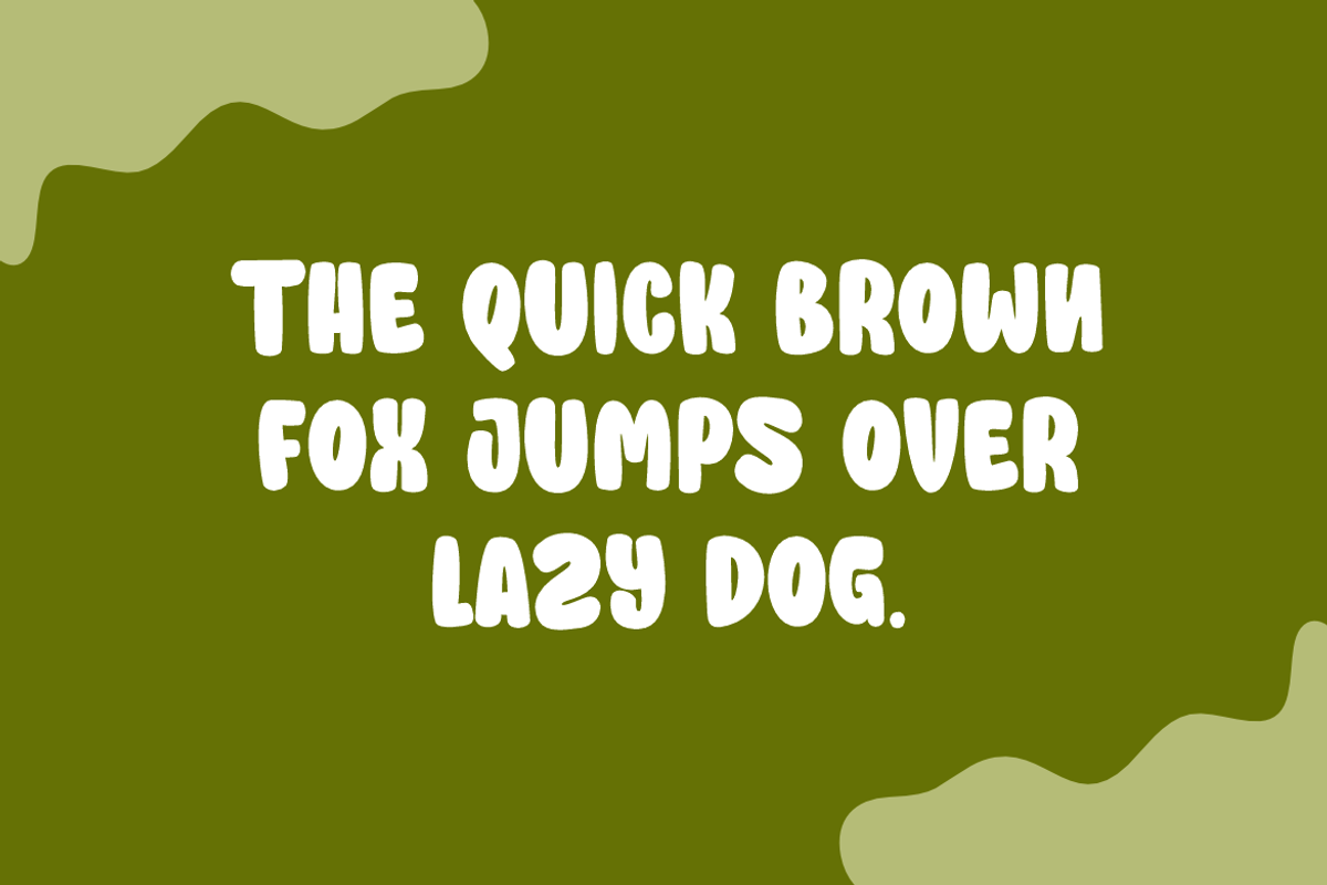 Radoyan Jenang - Kids Font, a Sans Serif Font by Iqsiart Studio (Photo 6 of 6)